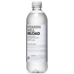 Vitamin Well Reload - Lemon & Lime 12 x 500ml